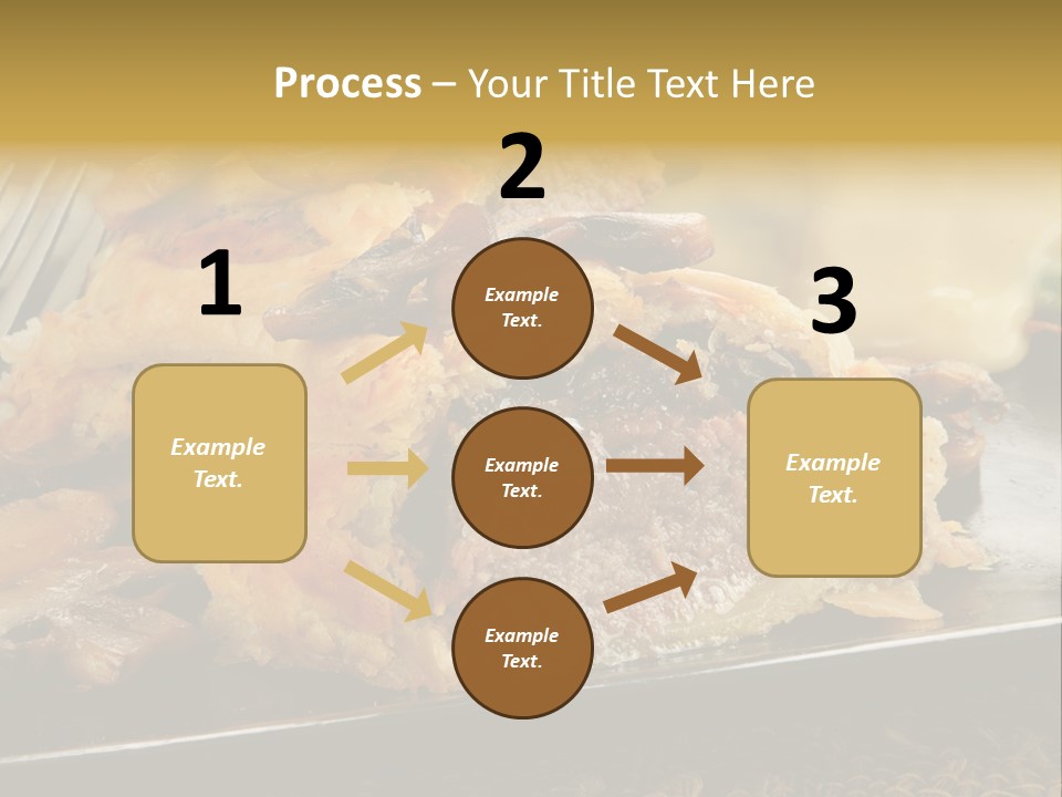 Gourmet Mushroom Potatoes PowerPoint Template