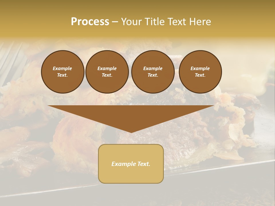 Gourmet Mushroom Potatoes PowerPoint Template