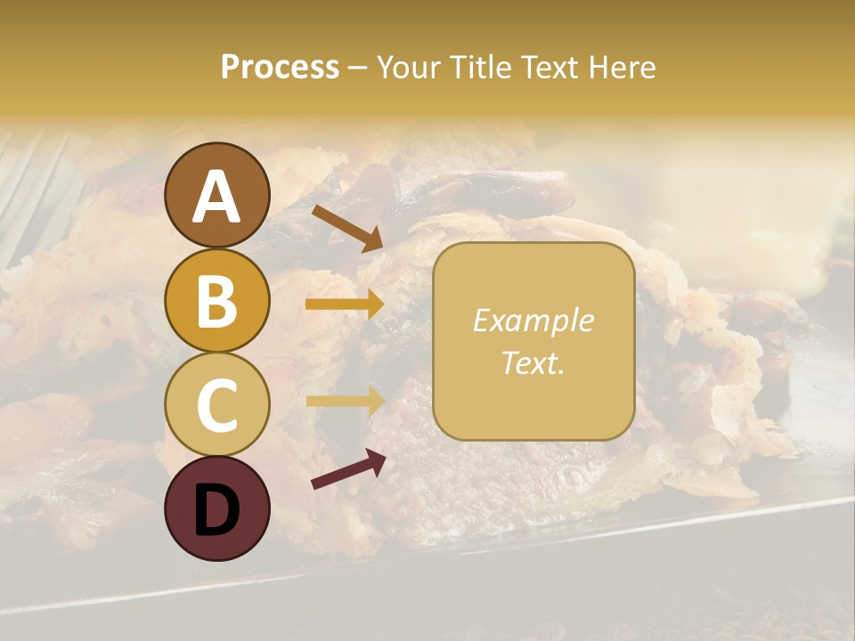 Gourmet Mushroom Potatoes PowerPoint Template
