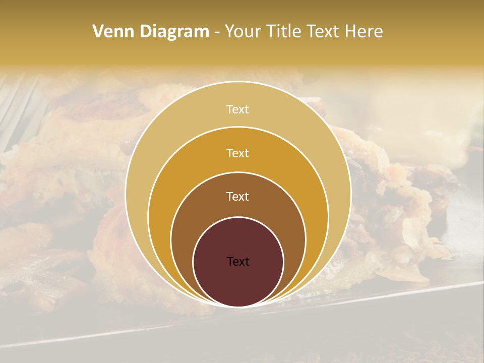 Gourmet Mushroom Potatoes PowerPoint Template