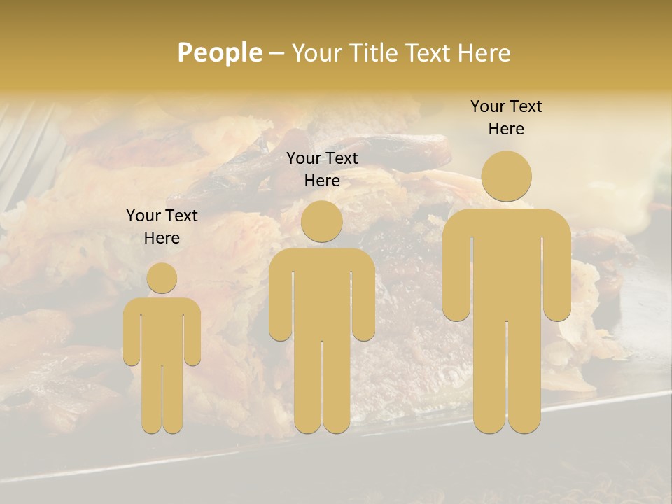 Gourmet Mushroom Potatoes PowerPoint Template