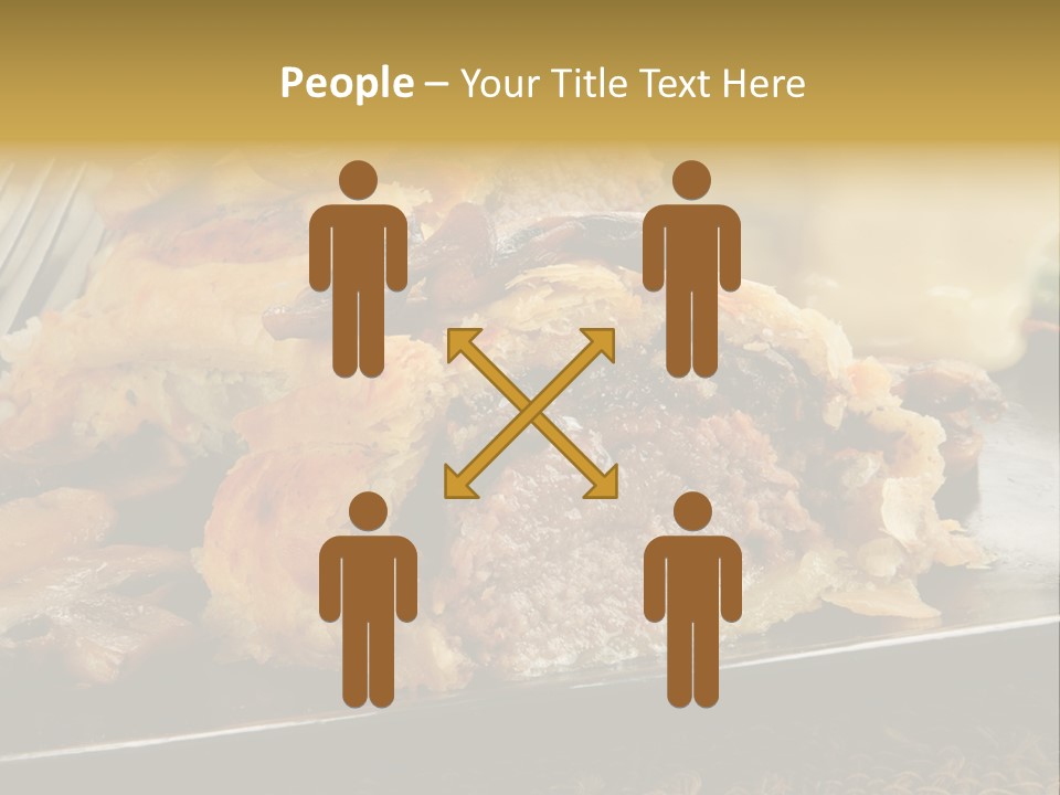 Gourmet Mushroom Potatoes PowerPoint Template