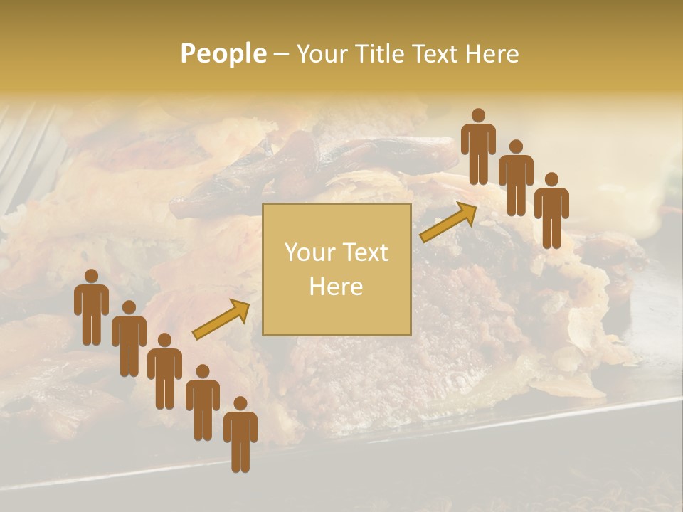 Gourmet Mushroom Potatoes PowerPoint Template