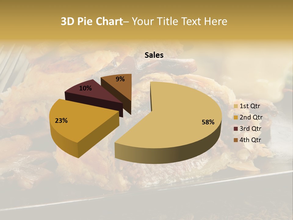 Gourmet Mushroom Potatoes PowerPoint Template