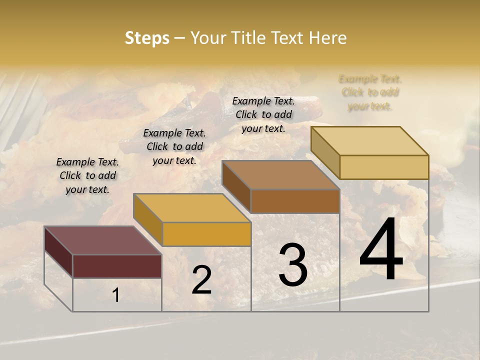 Gourmet Mushroom Potatoes PowerPoint Template