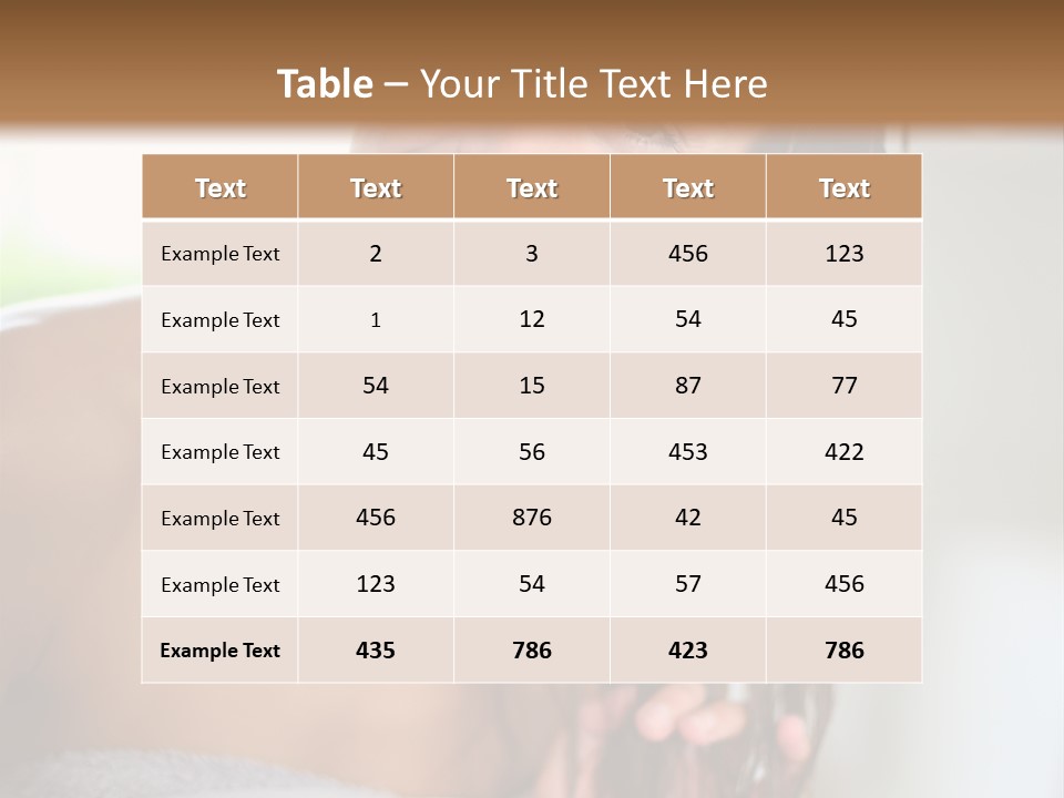 Wellness Long Pretty PowerPoint Template
