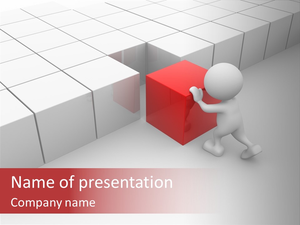 Investment Organize Metaphor PowerPoint Template