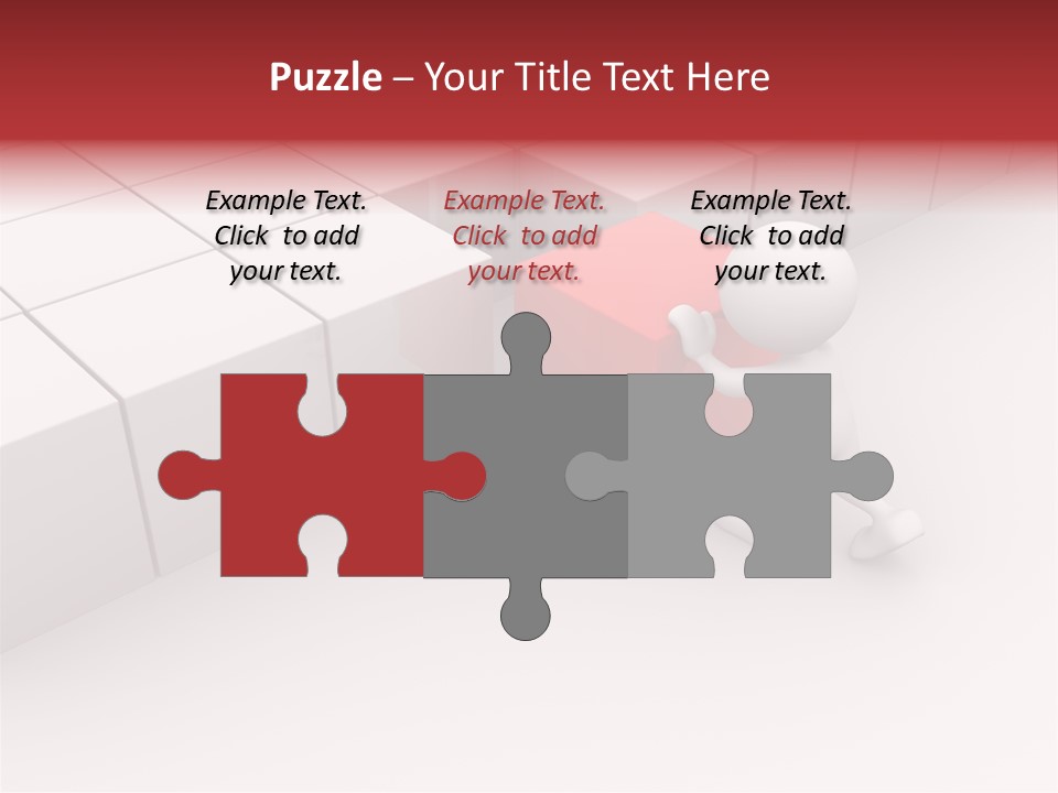 Investment Organize Metaphor PowerPoint Template