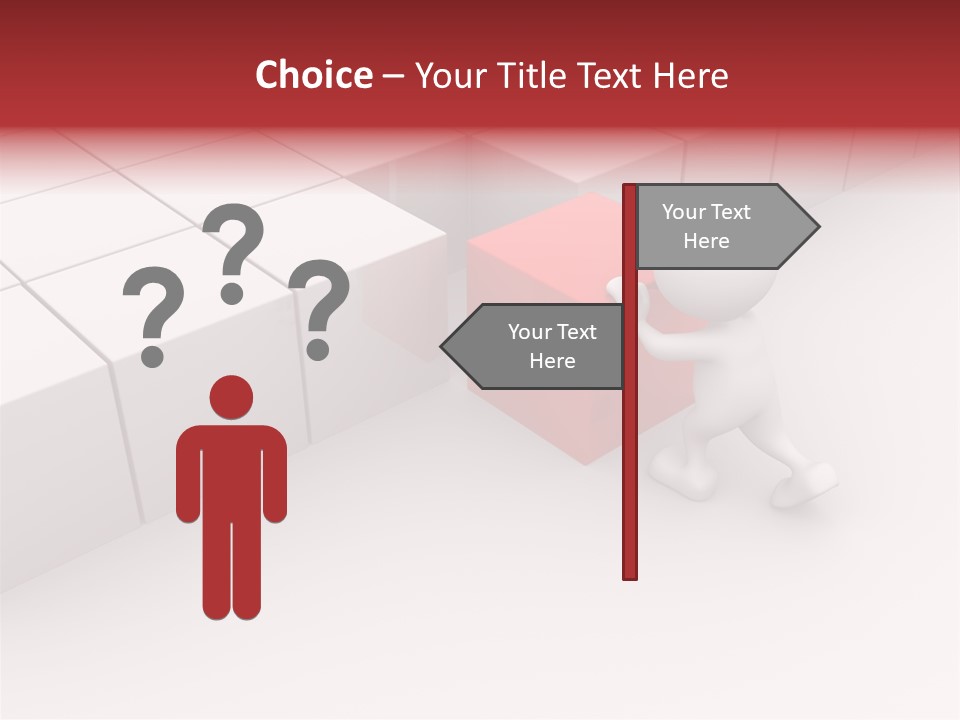 Investment Organize Metaphor PowerPoint Template