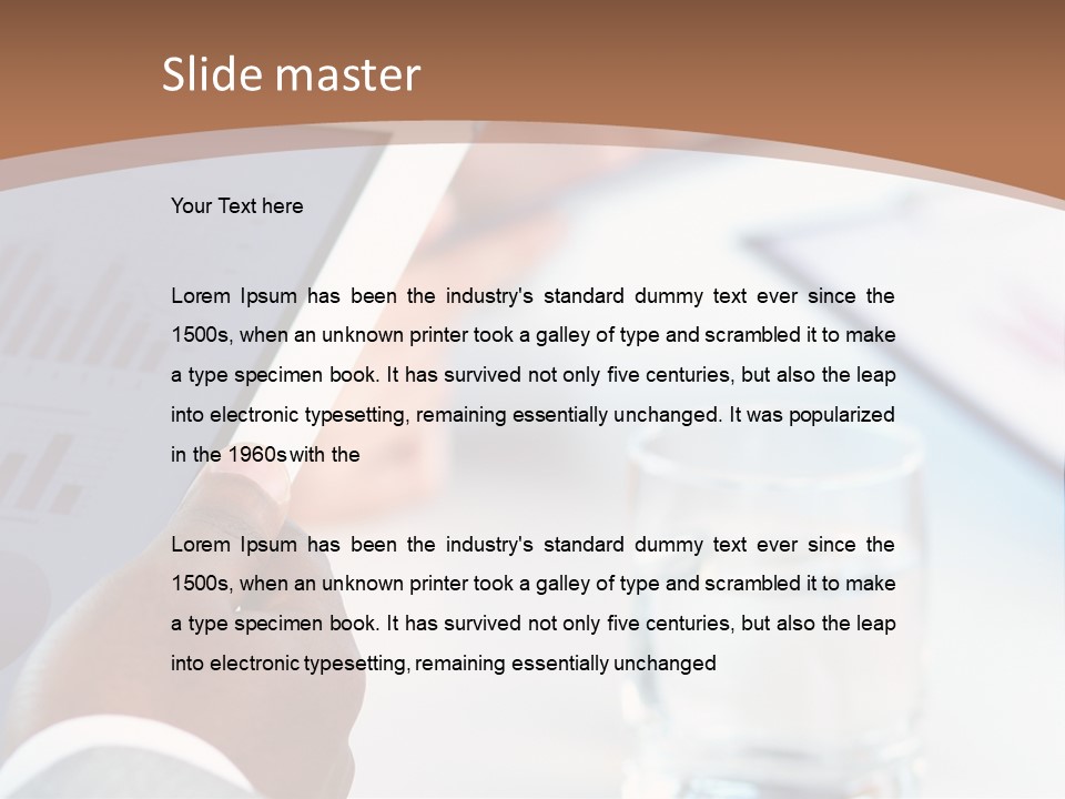 Working African Workplace PowerPoint Template