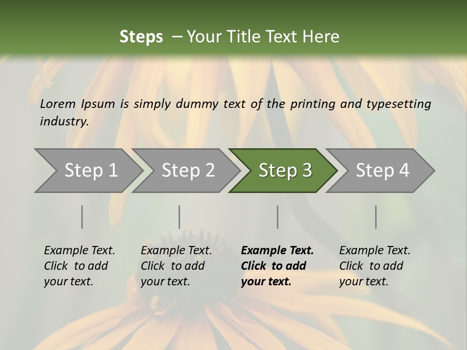 Beauty Spring Background PowerPoint Template