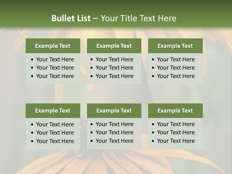 Beauty Spring Background PowerPoint Template