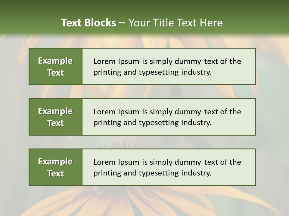 Beauty Spring Background PowerPoint Template