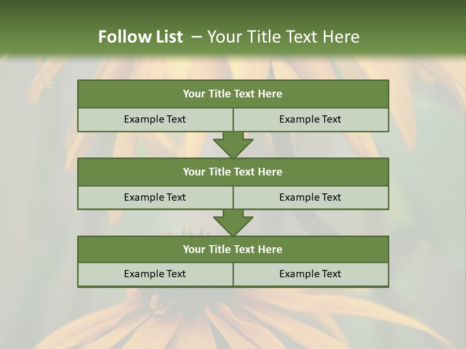 Beauty Spring Background PowerPoint Template