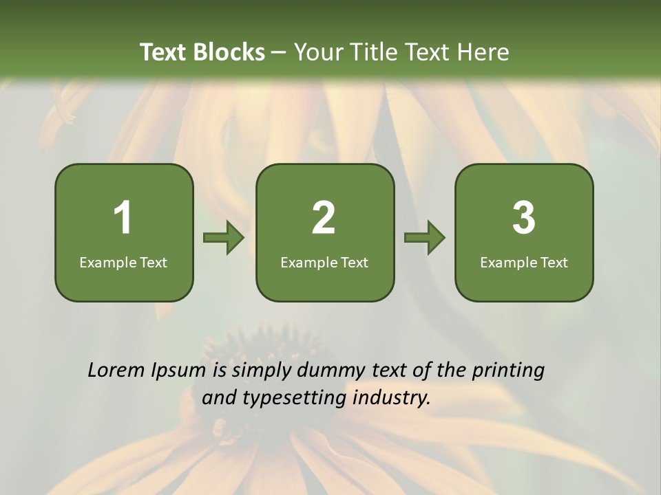 Beauty Spring Background PowerPoint Template