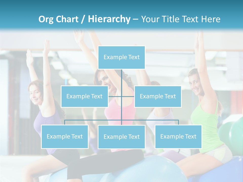 Gymnasium Rhythmic Gymnastic Happiness PowerPoint Template