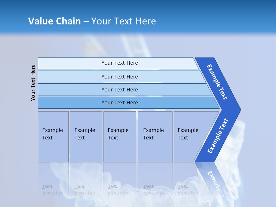 White Whitening Silicone PowerPoint Template