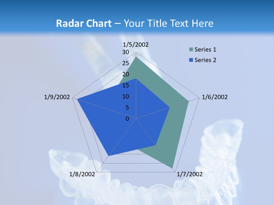 White Whitening Silicone PowerPoint Template