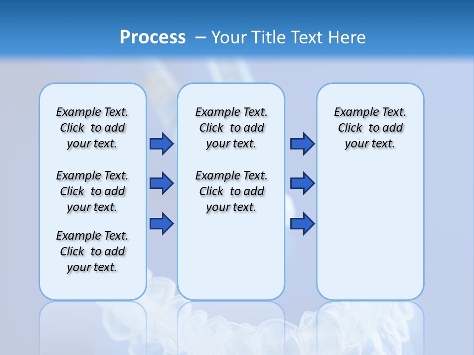 White Whitening Silicone PowerPoint Template