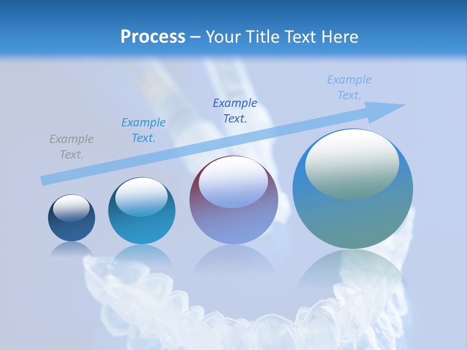 White Whitening Silicone PowerPoint Template