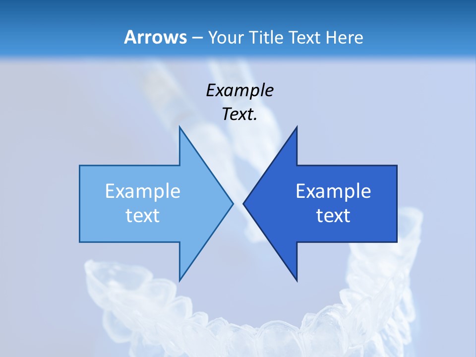 White Whitening Silicone PowerPoint Template