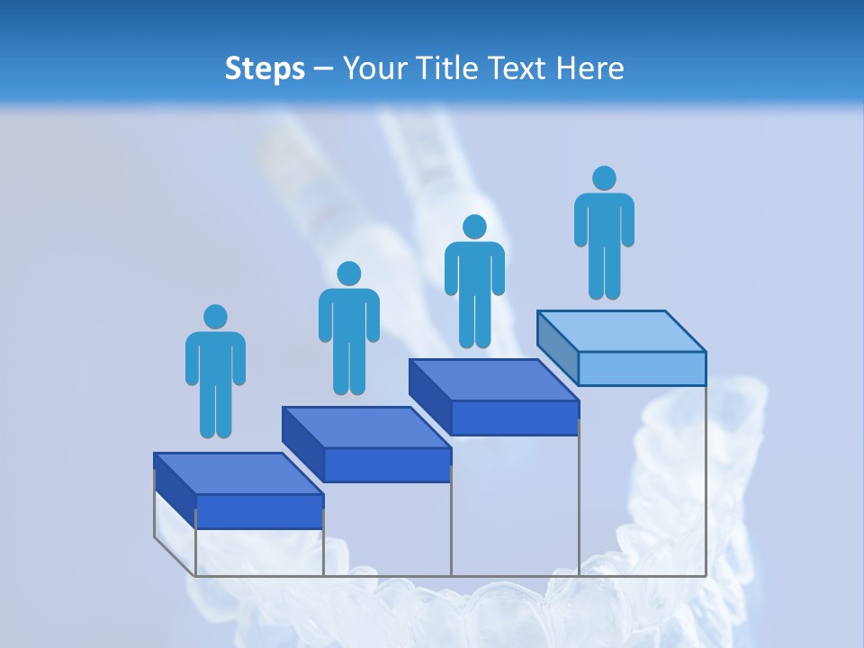 White Whitening Silicone PowerPoint Template