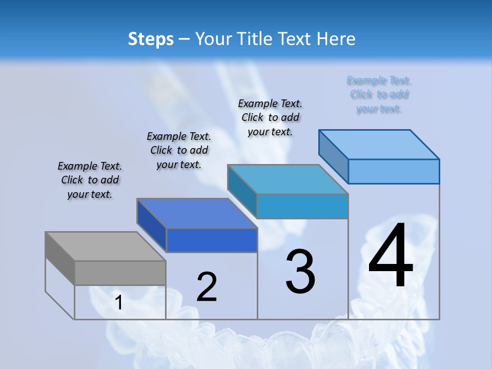 White Whitening Silicone PowerPoint Template
