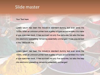 Happiness Bird Texture PowerPoint Template