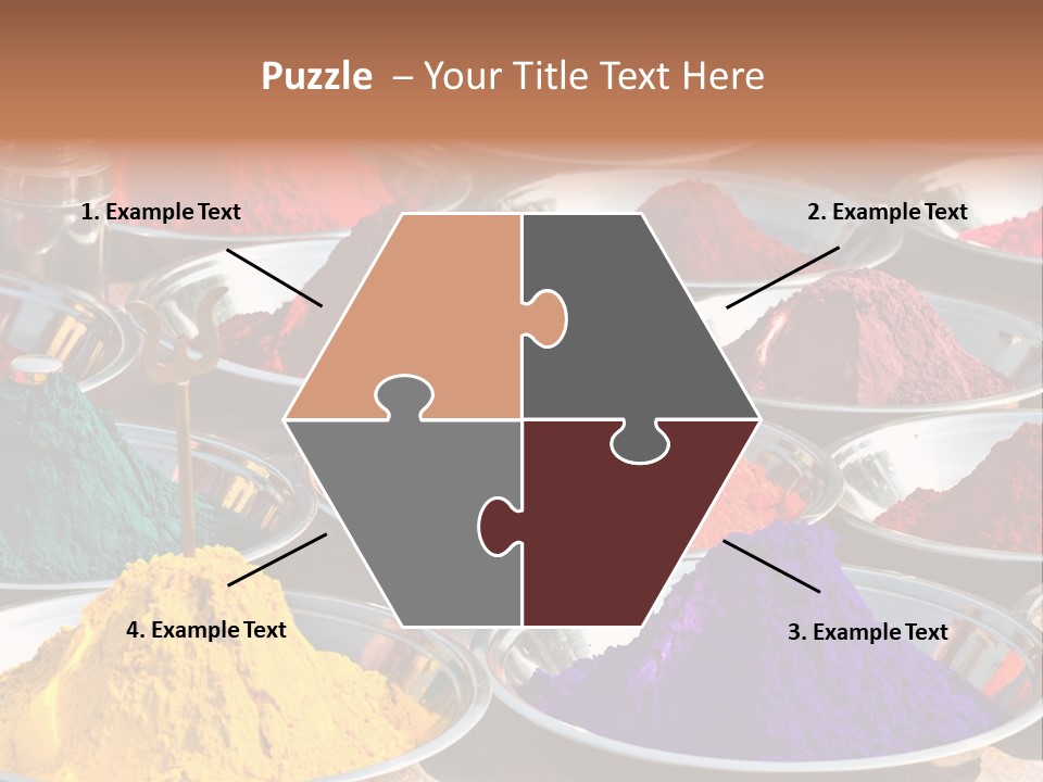 Happiness Bird Texture PowerPoint Template