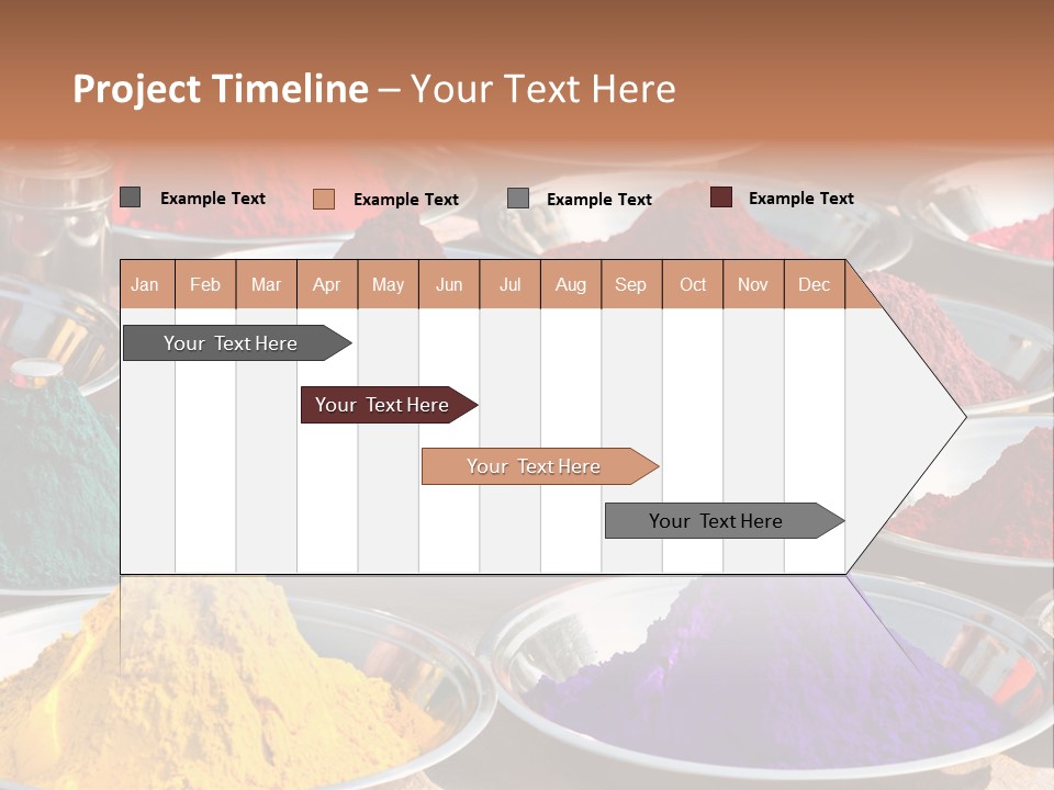 Happiness Bird Texture PowerPoint Template