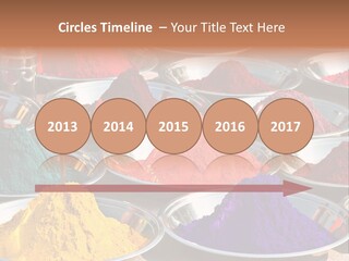 Happiness Bird Texture PowerPoint Template