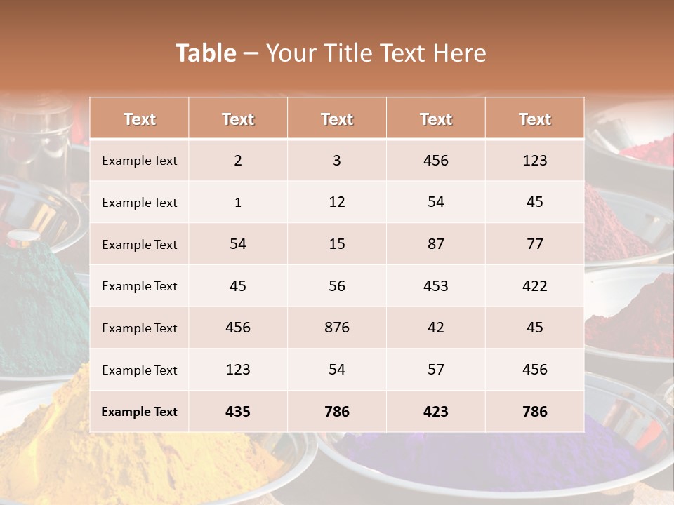 Happiness Bird Texture PowerPoint Template