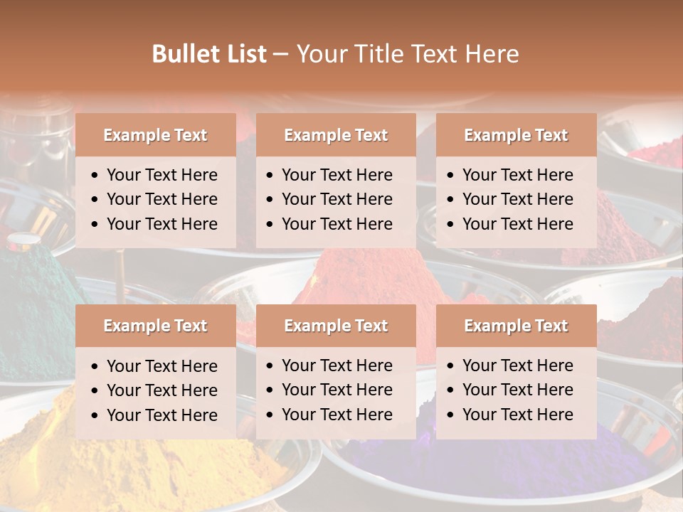 Happiness Bird Texture PowerPoint Template