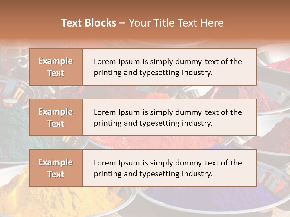Happiness Bird Texture PowerPoint Template