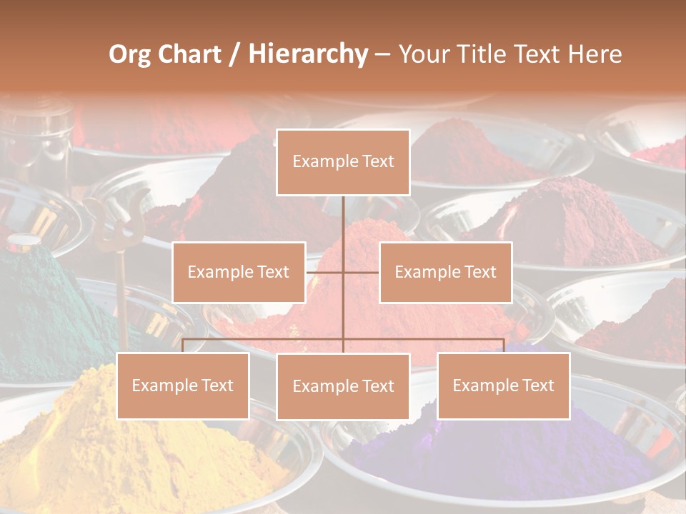 Happiness Bird Texture PowerPoint Template