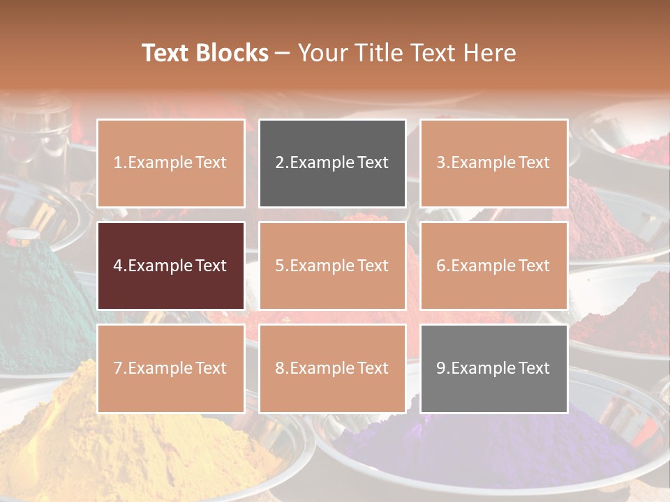Happiness Bird Texture PowerPoint Template