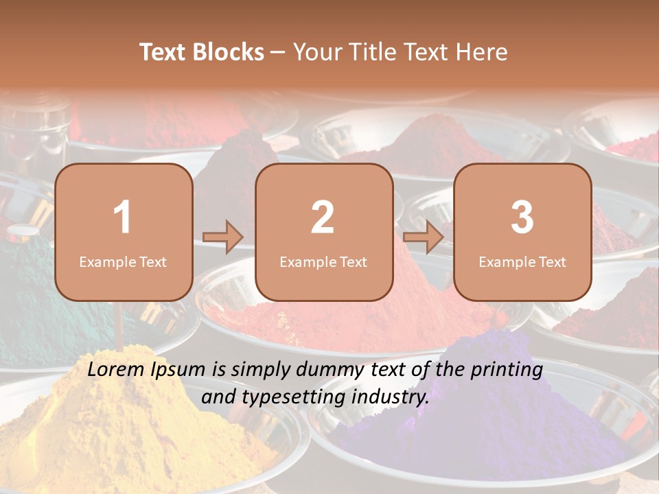 Happiness Bird Texture PowerPoint Template