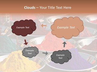 Happiness Bird Texture PowerPoint Template