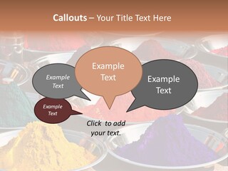 Happiness Bird Texture PowerPoint Template