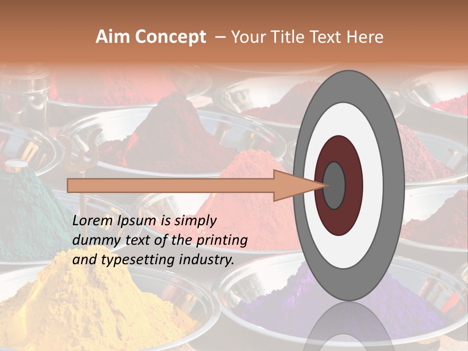 Happiness Bird Texture PowerPoint Template