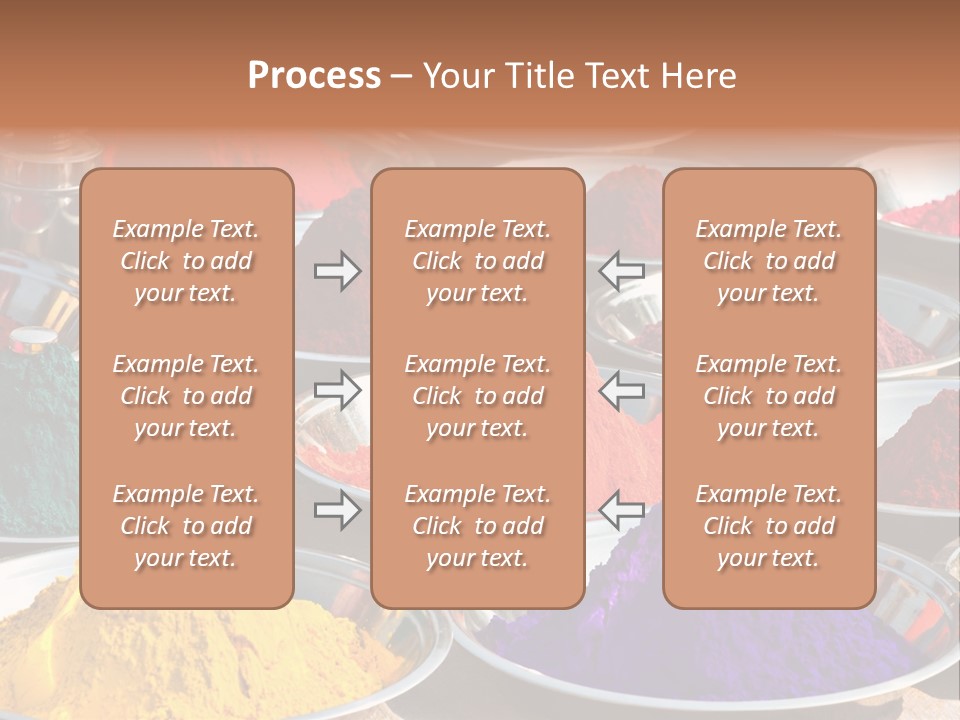 Happiness Bird Texture PowerPoint Template