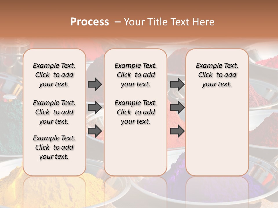 Happiness Bird Texture PowerPoint Template