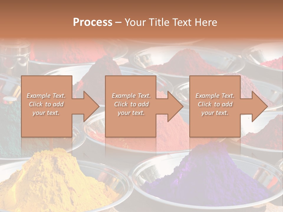 Happiness Bird Texture PowerPoint Template