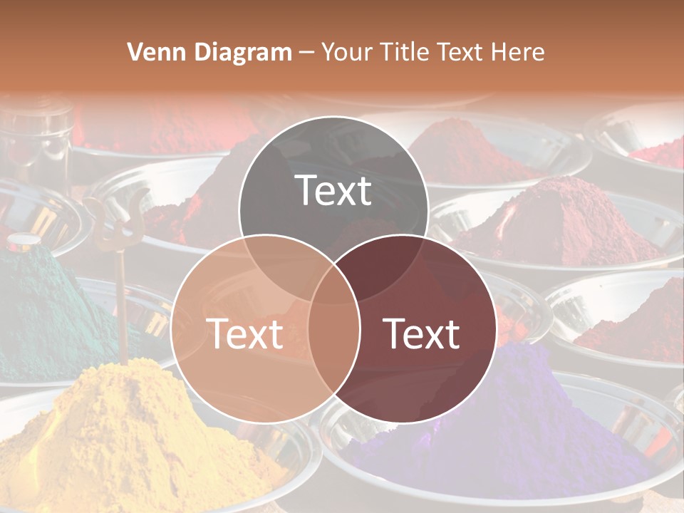 Happiness Bird Texture PowerPoint Template