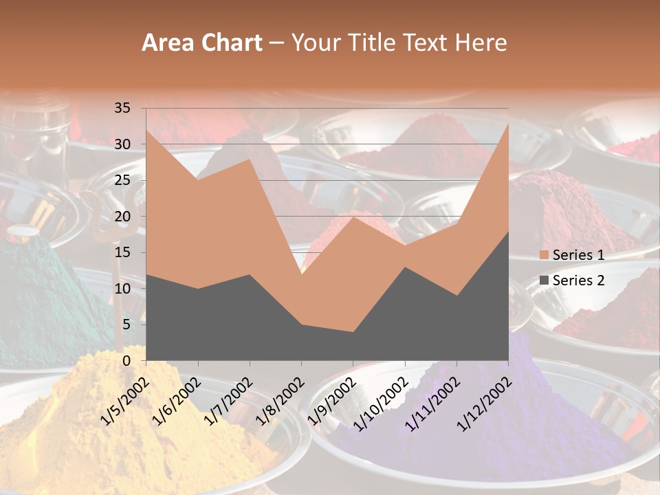 Happiness Bird Texture PowerPoint Template