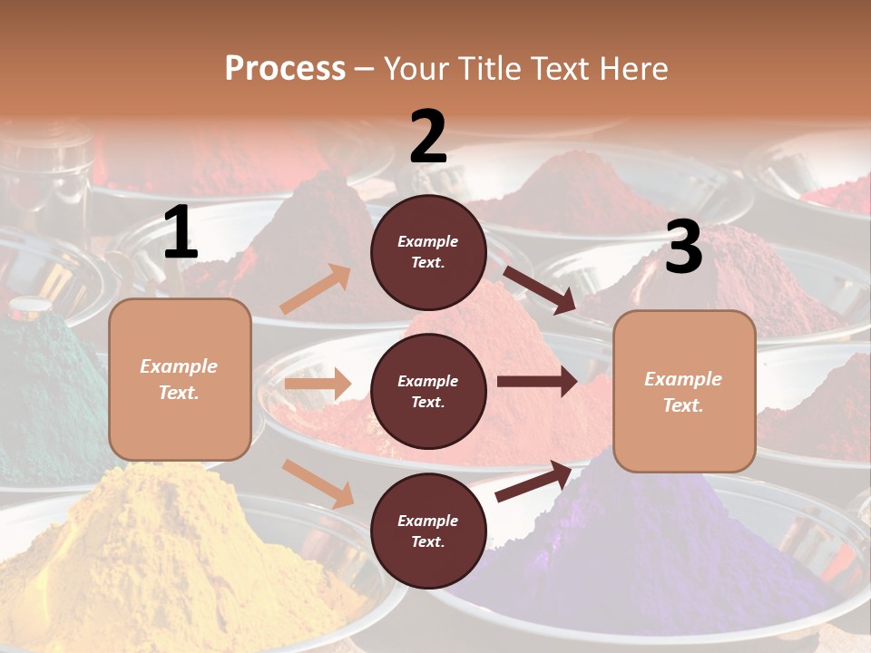 Happiness Bird Texture PowerPoint Template
