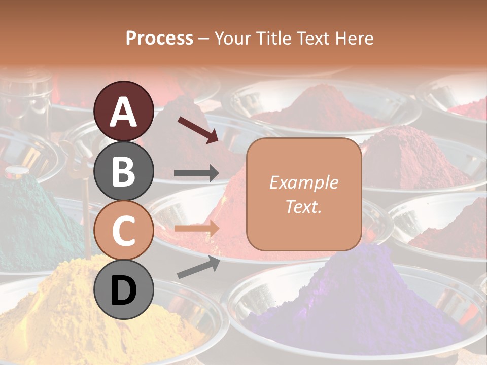 Happiness Bird Texture PowerPoint Template