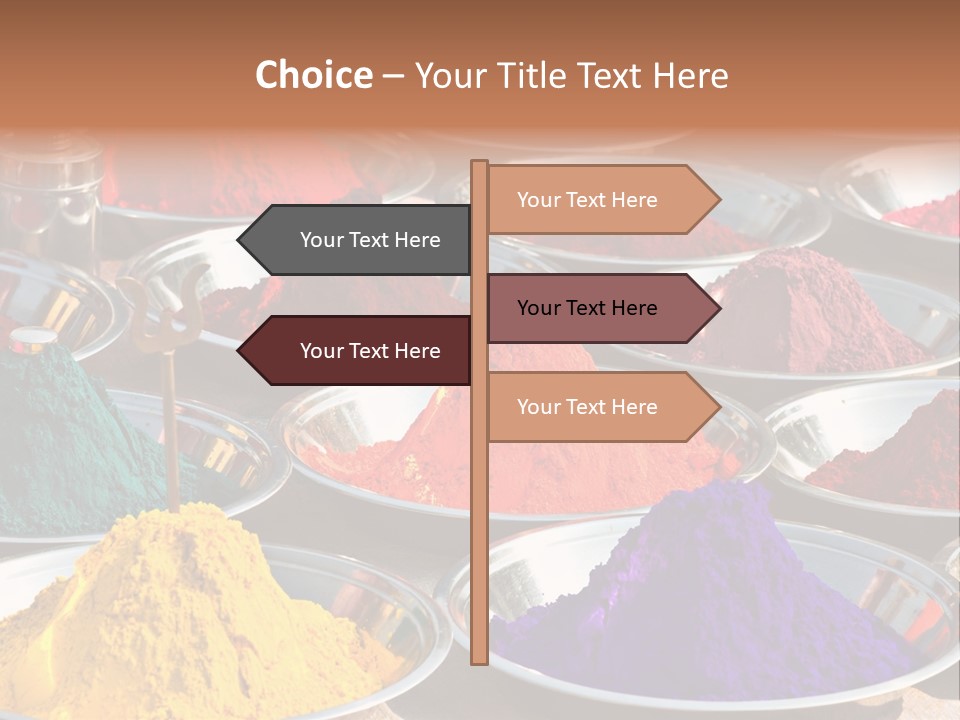 Happiness Bird Texture PowerPoint Template