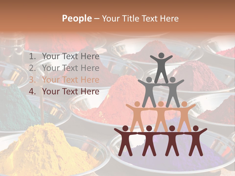 Happiness Bird Texture PowerPoint Template