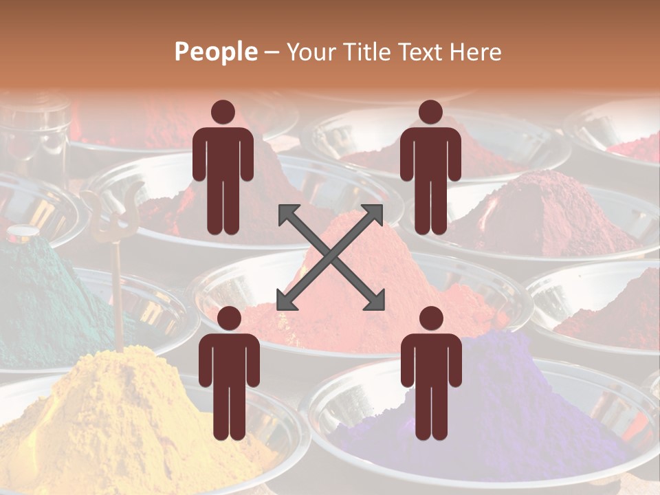 Happiness Bird Texture PowerPoint Template